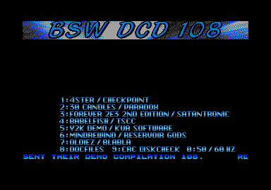 screenshot from disc 108